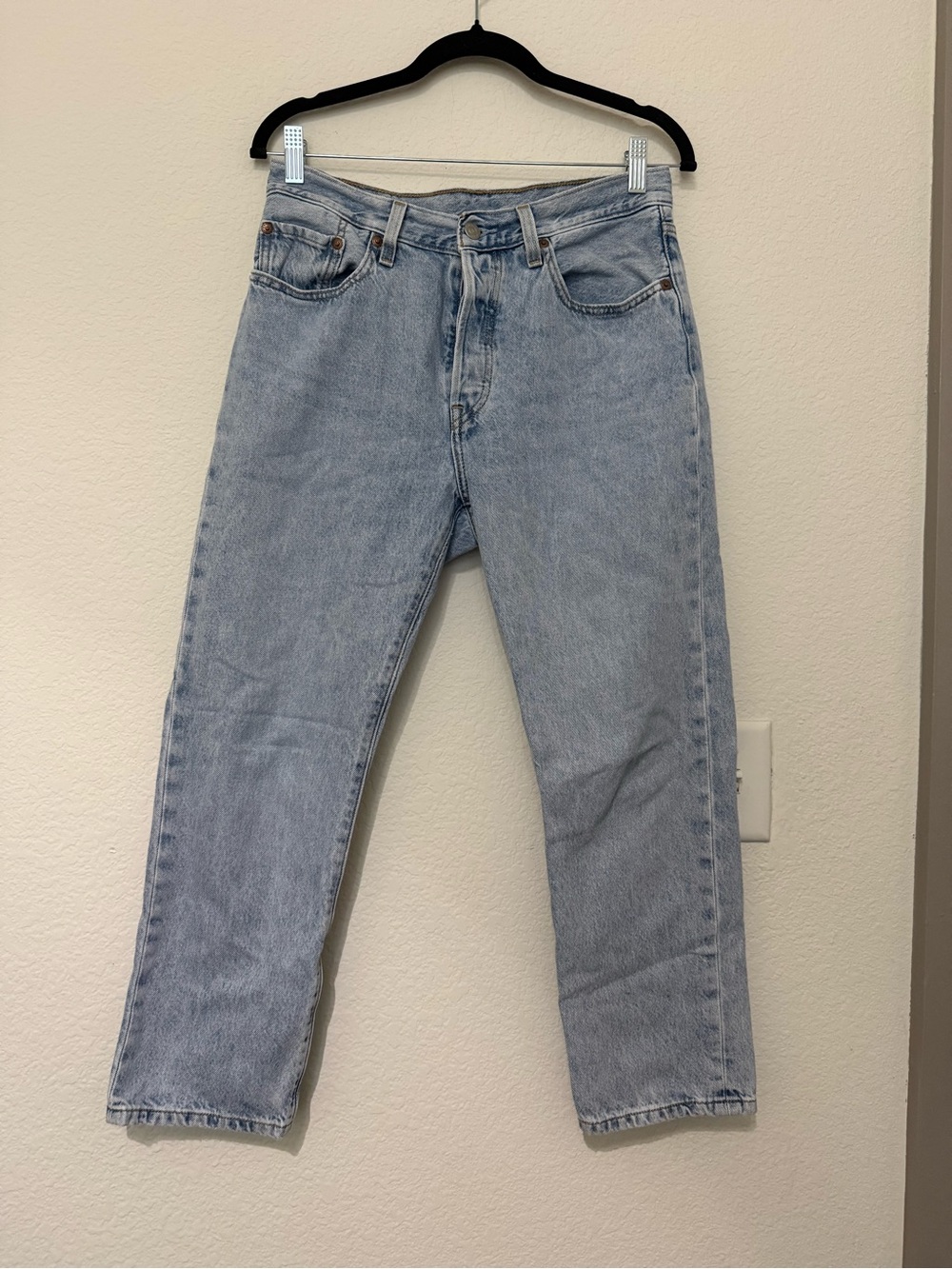 Levi's Women's Straight Leg Jeans - Light Blue